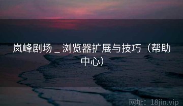 岚峰剧场 _ 浏览器扩展与技巧（帮助中心）