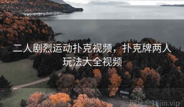 二人剧烈运动扑克视频，扑克牌两人玩法大全视频