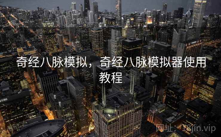 奇经八脉模拟，奇经八脉模拟器使用教程